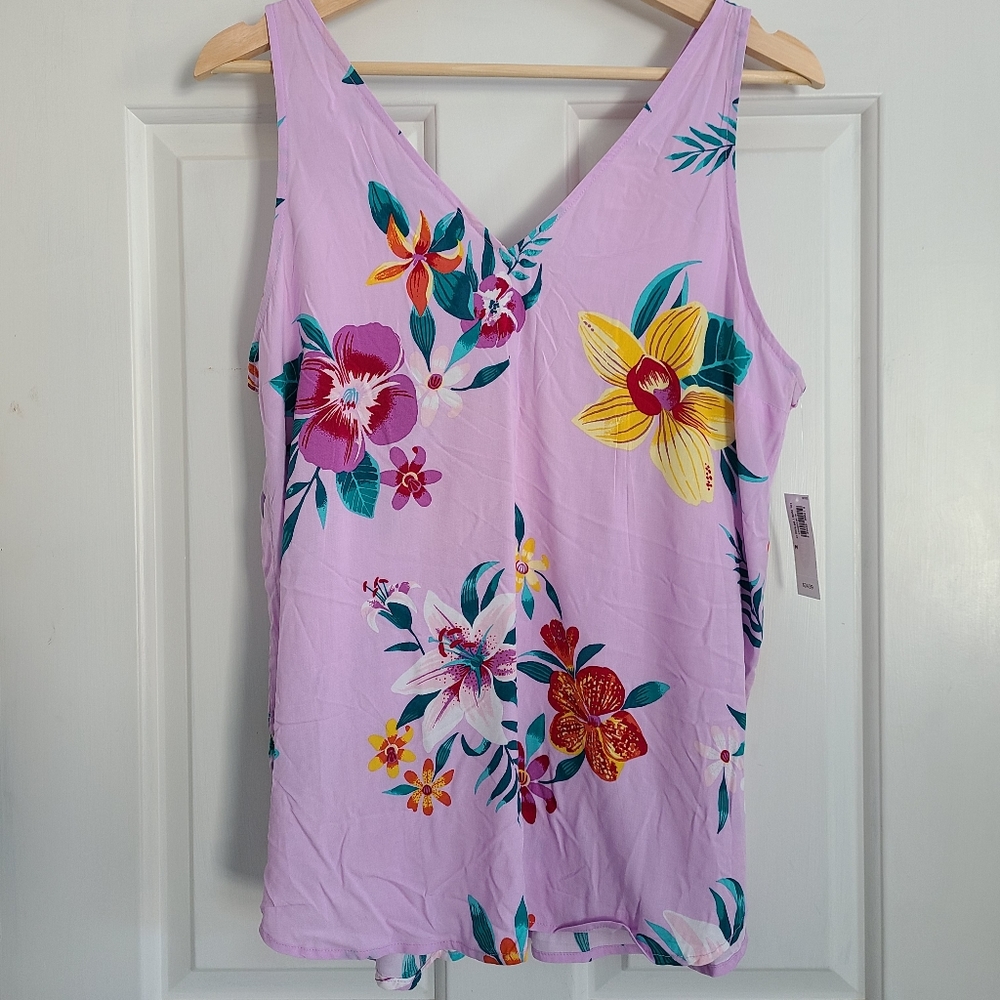 Old Navy Floral Tank